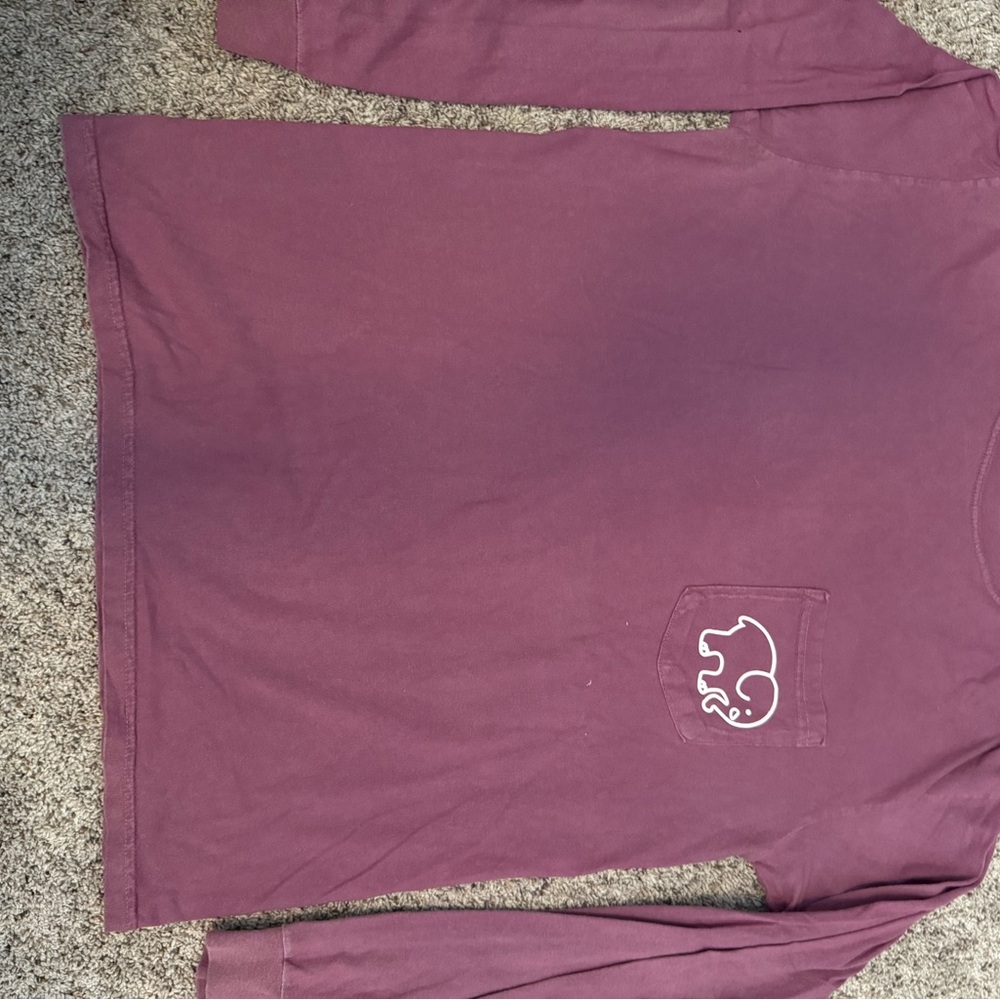 Ivory Ella Purple Long Sleeve Tee